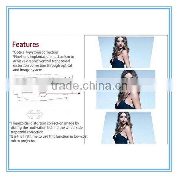 UNIC Low Price Mini HDMI LED Contrast 500:1 Projector UC30 Silm Pocket Videoprojecteur