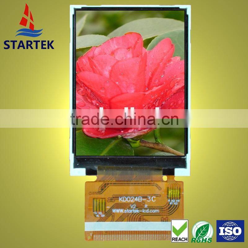 2.4 inch IPS LCD display module with sunlight readable, full viewing angle