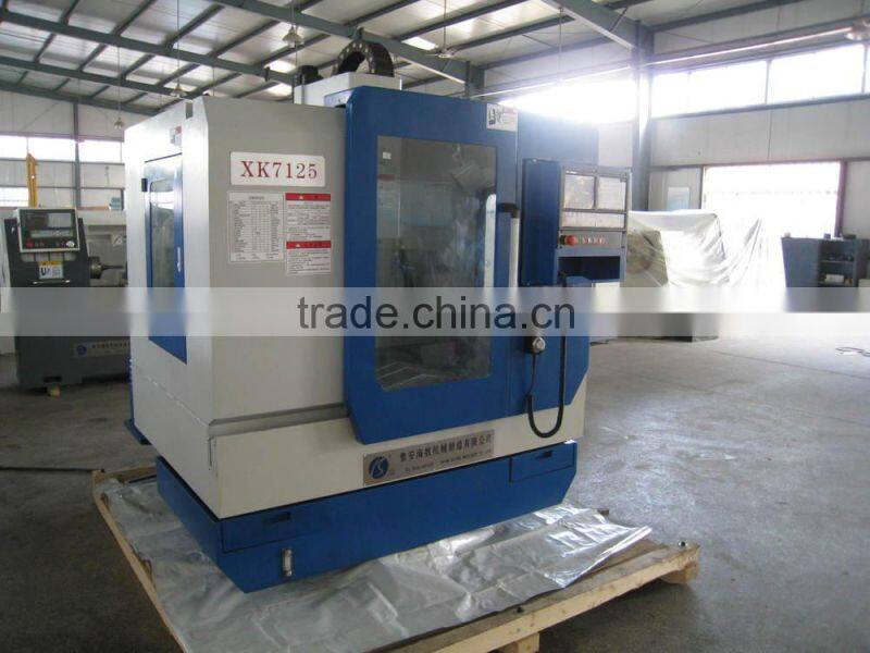 cnc milling machine for metal low cost cnc milling machine XK7125