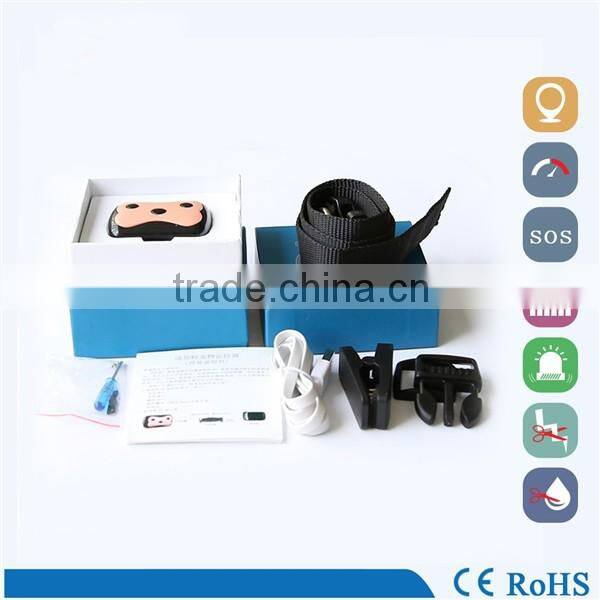 Mobile app real time tracking geo-fence anti-lost alarm cheap mini necklace tracker gps for dog