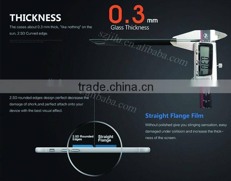 For iPhone 5 5S 5G 4 4S 4G Tempered Glass Clear Screen Protectors, Anti-Scratch Premium Film Clear Screen Guard RCD04010