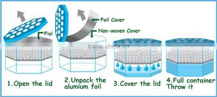 High quality wholesale price 500ml disposable fresh scents Desiccants Moisture Trap Absorber Box