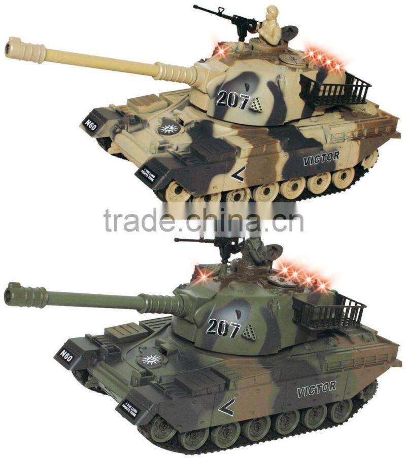 New Arrived!Infrared Fighting remote control tank 360 degree rotation