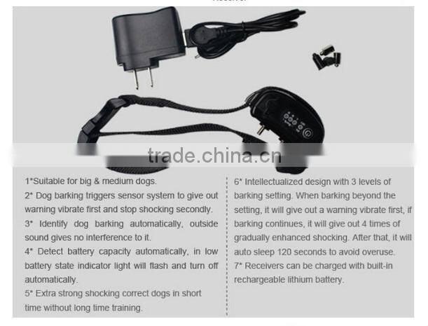 Prevent dog barking anti bark collar A707