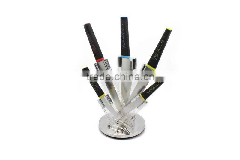 Peacock Stainless Steel Chef's Essentials 5 Piece Knife Set
