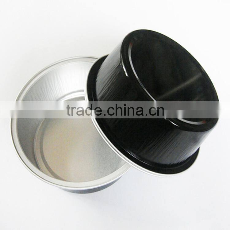 aluminum foil christmas pudding cup with lid in guangzhou