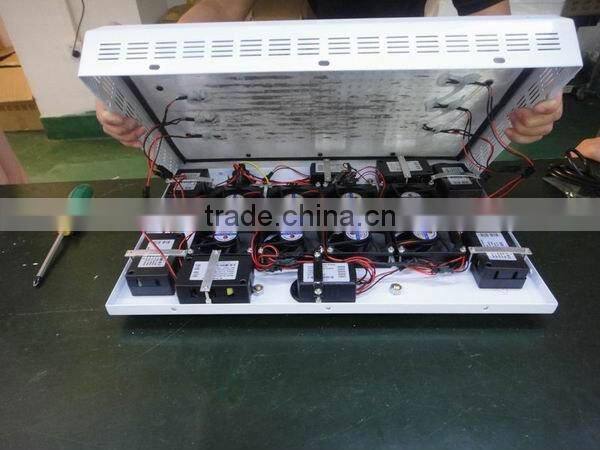 300w led grow light vegetable with 8 pcs fans