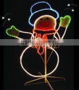 2013 outdoor 3D LED christmas motif light for lantern