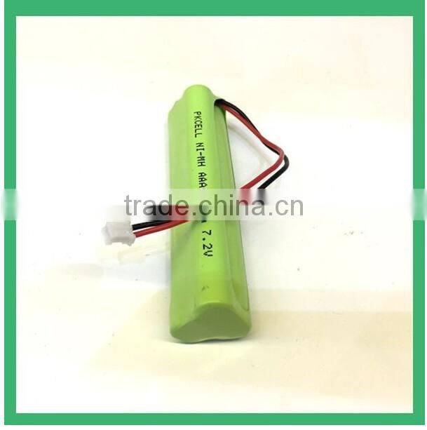 NI-MH 7.2V AAA 600mAh battery pack