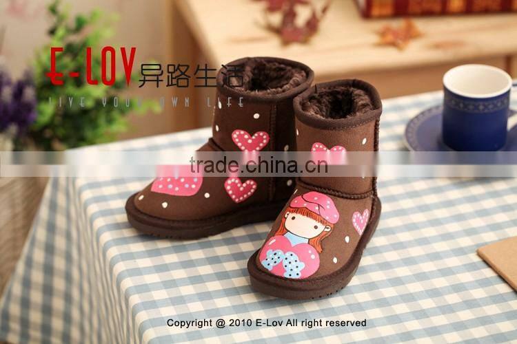 NO.U038C Hot sales high quality and cheap china kids boots wholesale