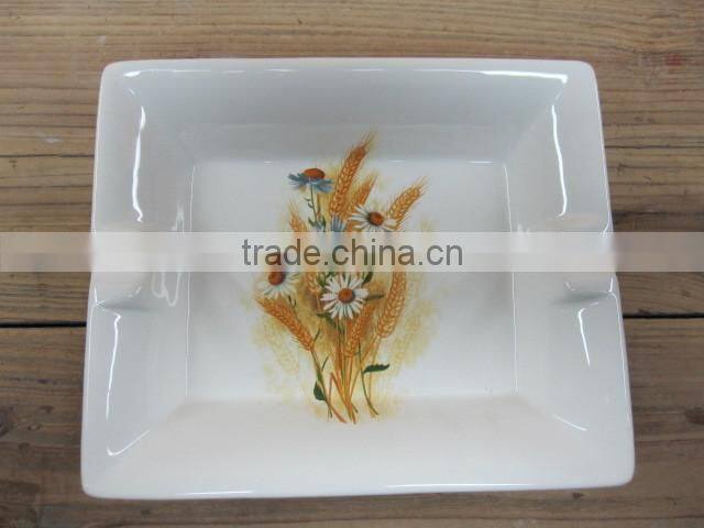 Decorative salt and pepper ceramic shaker and spice jars