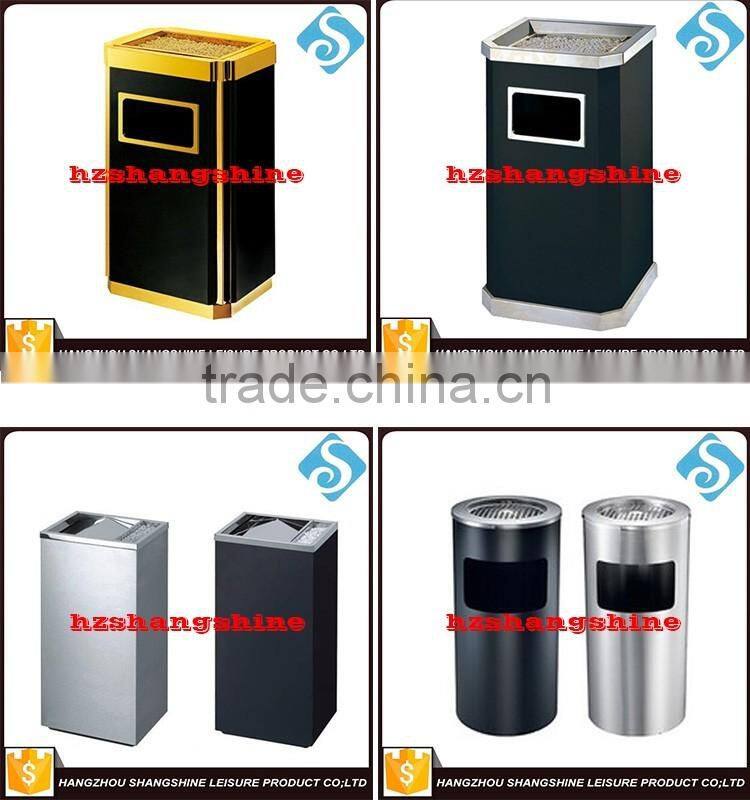 Environmental Protection Plastic Wood Trash Cans