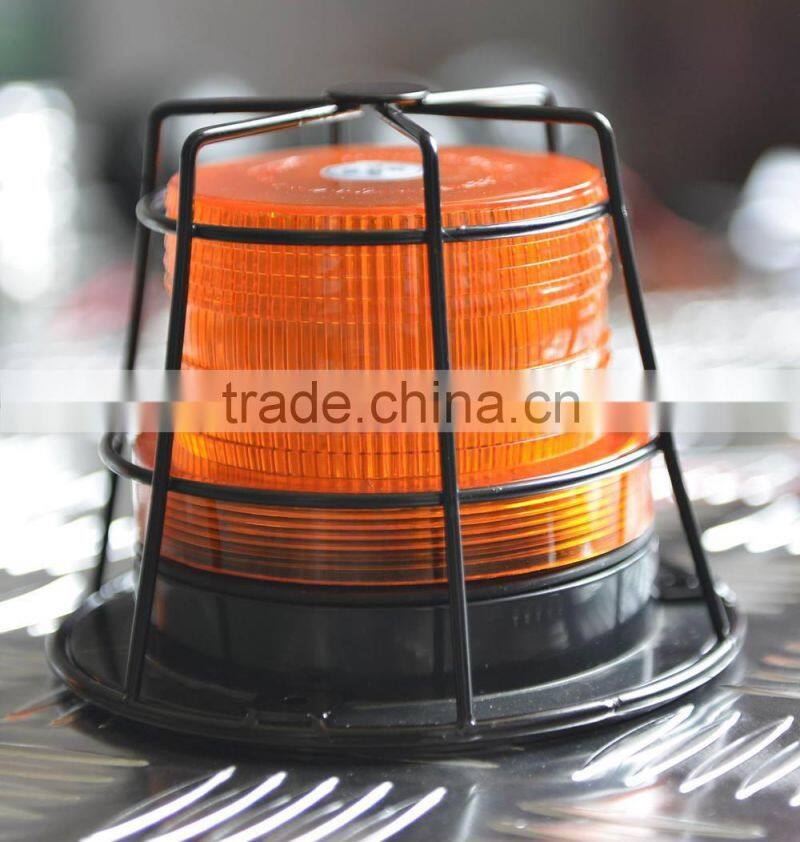 Forklift Warning Light,Warning Beacon,Beacon Light,Xenon Strobe Flash Beacon(SR-BL-602C-CP,W Cage Protector, M Tube)12-110V