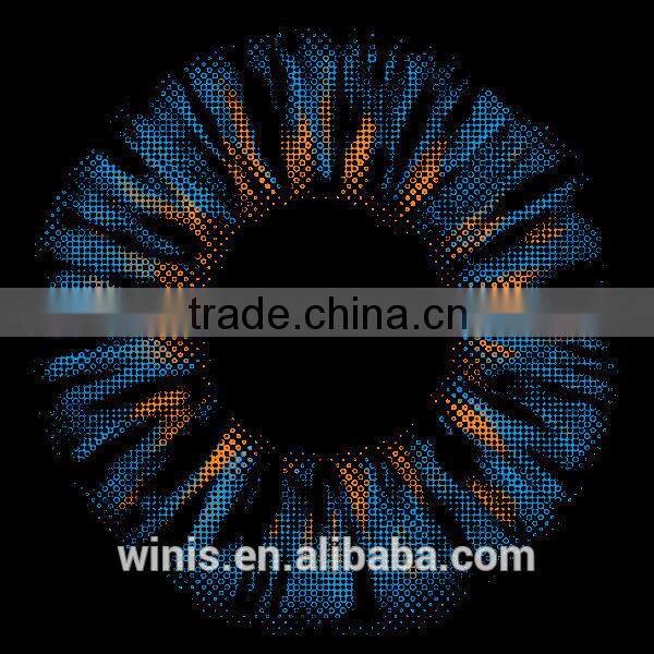 2014 new cheap popular 100% Korea brand color contact lens OEM CO3-14 pink colorful contact good quality