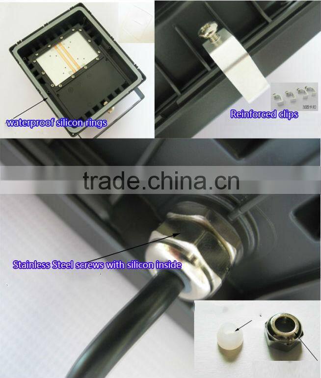 High quality 50w outdoor led tennis court flood lightswith bridgelux led chip