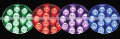 JP-824126 12*3w high power RGB led step deck light,garden underground light