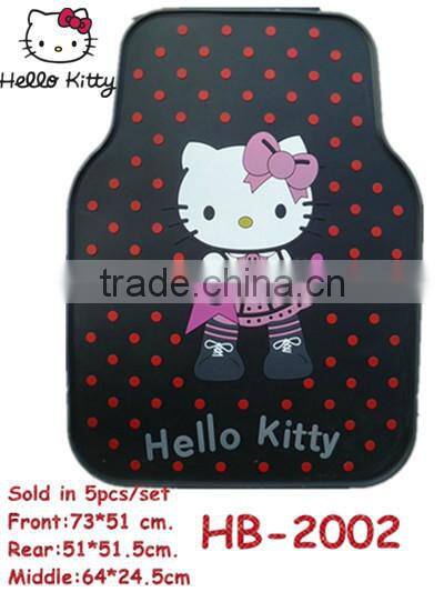 Hot sale cute KT car mat
