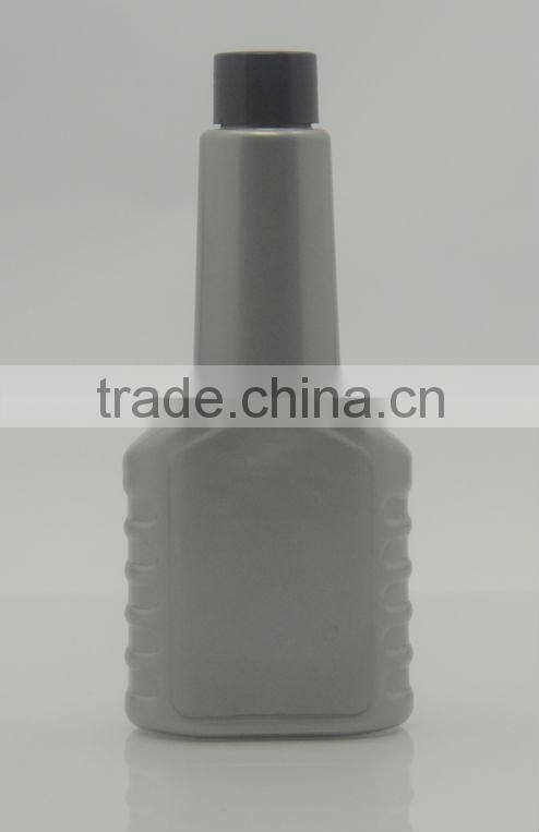 Industrial Use Screen Printing label PET 250ml plastic machine oil bottle with lid