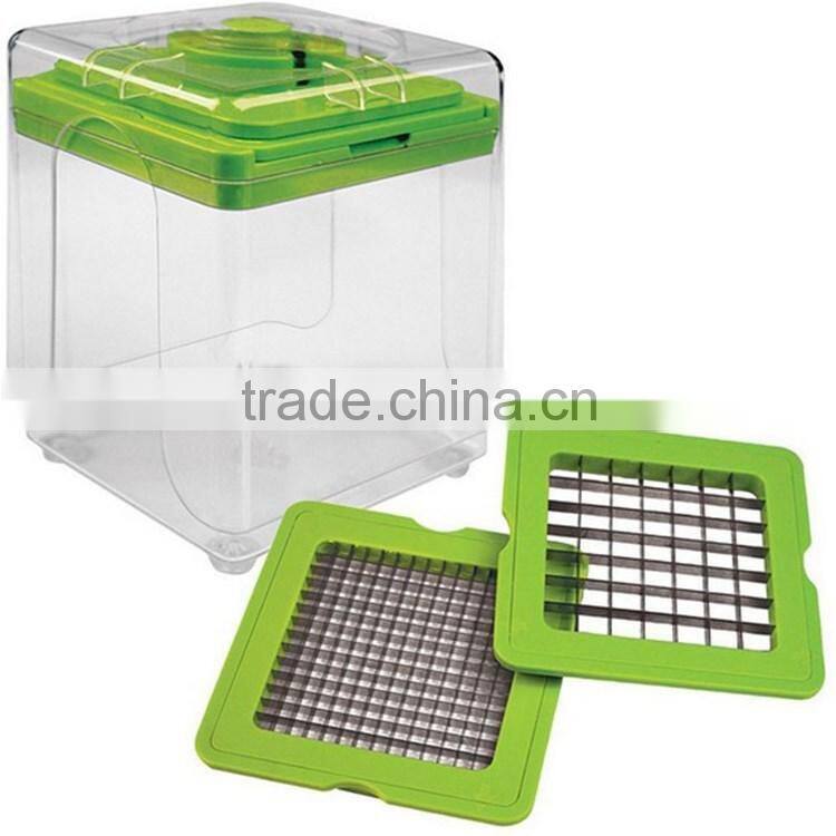 The box shape fruit and vegetable chop magic