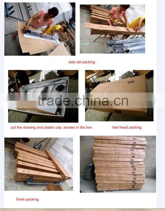High Quality Bedroom Furniture Single Metal Bed