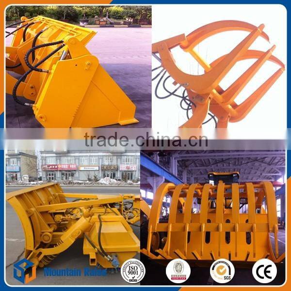 Mountain Raise 1500KG Wheel loader Attachment and 4 in 1 bucket