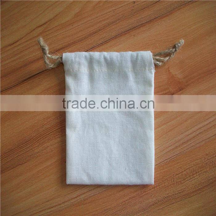 High quality luxury cotton Jewelry bag