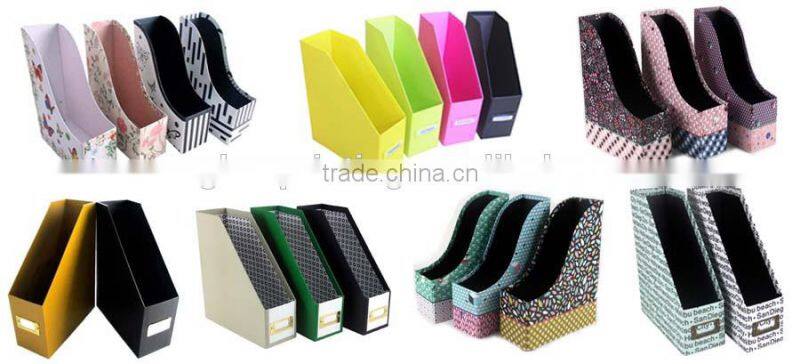 Fashion handmade file decoration folder paper file holder file decoration with school file