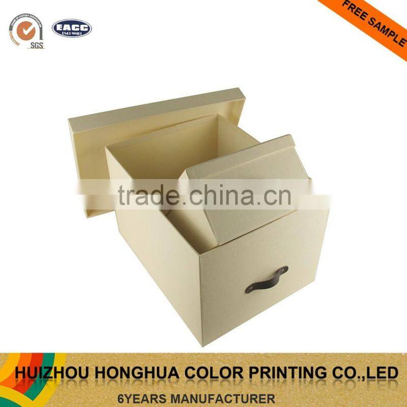 Custom Cardboard Box Paper Storage Box Clothing Packaging Box
