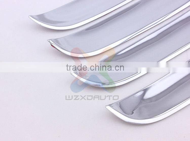 SET ABS CHROME DOOR HANDLE BOWL INSERTS COVER HANDLE BOWL FOR CHEVROLET SAIL 2010