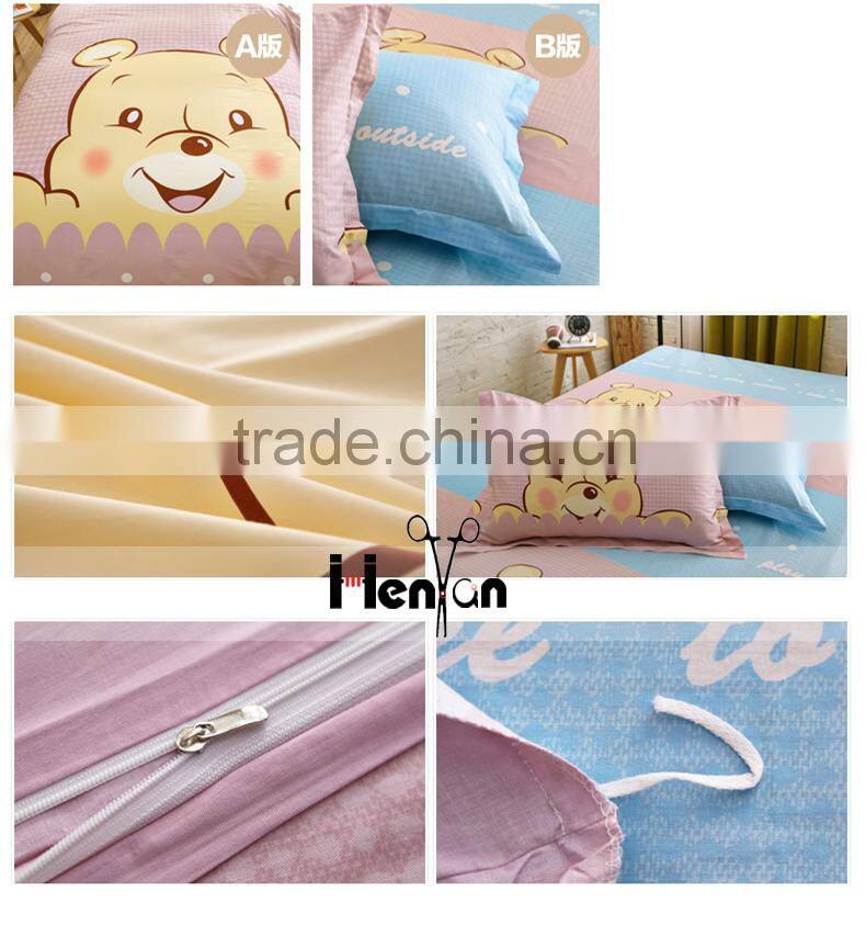 custom print 3D bed sheet queen size
