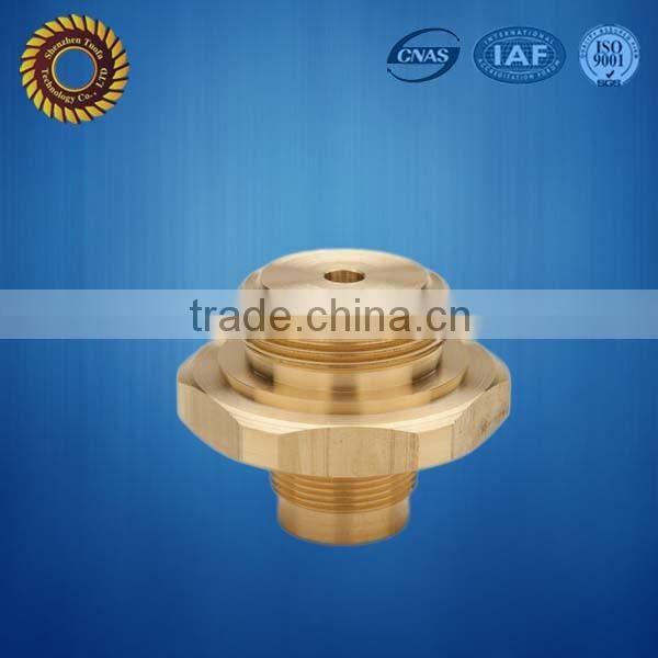 Brass copper nut precision machine parts cnc brass service