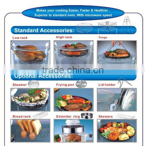 Halogen oven/Convection oven/ Turbo oven for baking