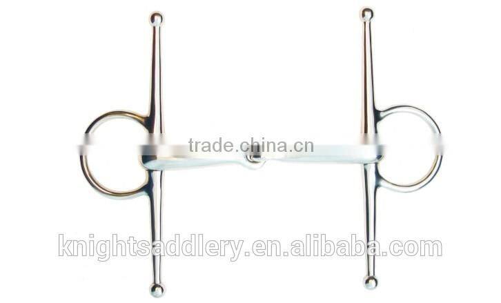 Thick Mouth Of SS Full Cheek Horse Bit