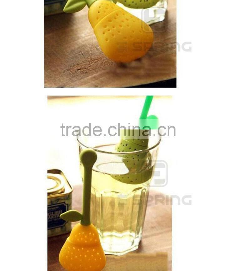 100% Food grade orange pear herbal silicone infusion tea