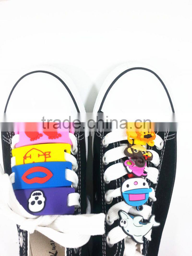plastic shoe decoration shoelace charms / princess shaped shoe jibbtz for girls