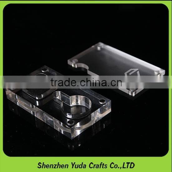 Acrylic CNC Machined Base CNC Routing Acrylic Precision Manufacturing