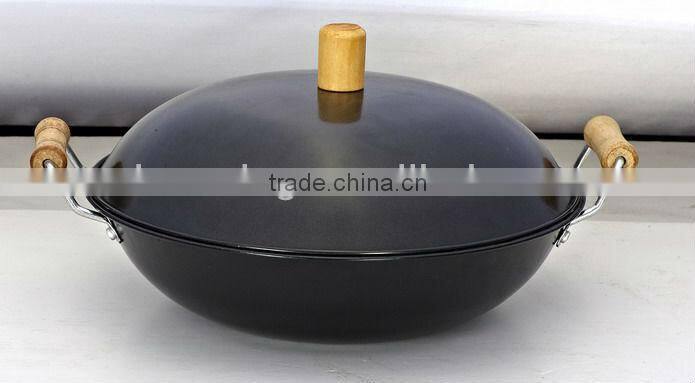 cooking utensils carbon steel chinese woks