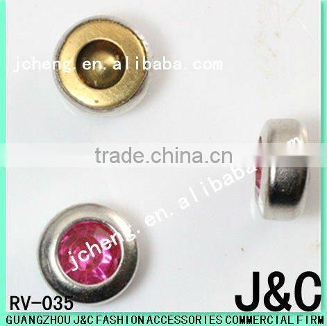 Skull head shape garment accessories/nail head/stud/crystal stud