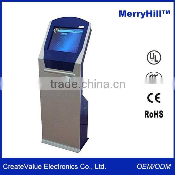 Interactive Self Service 15/17/19/21.5/22 inch Information Touch Screen Kiosk Price