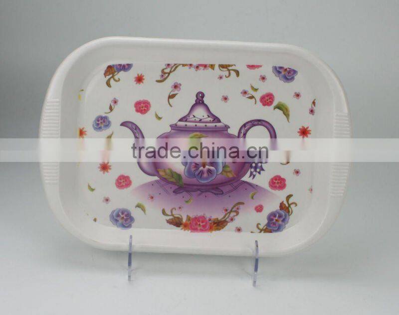 plastic kettle pattern tray