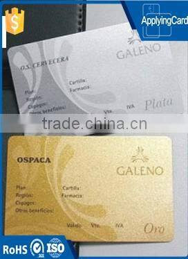 Factory price 13.56Mhz contactless low cost customized S50 chip rfid proximity card with gold stamping