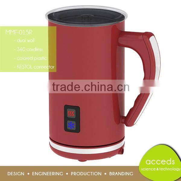 2014 New Arrival Magnetic Stainless Steel Electric Milk Frother