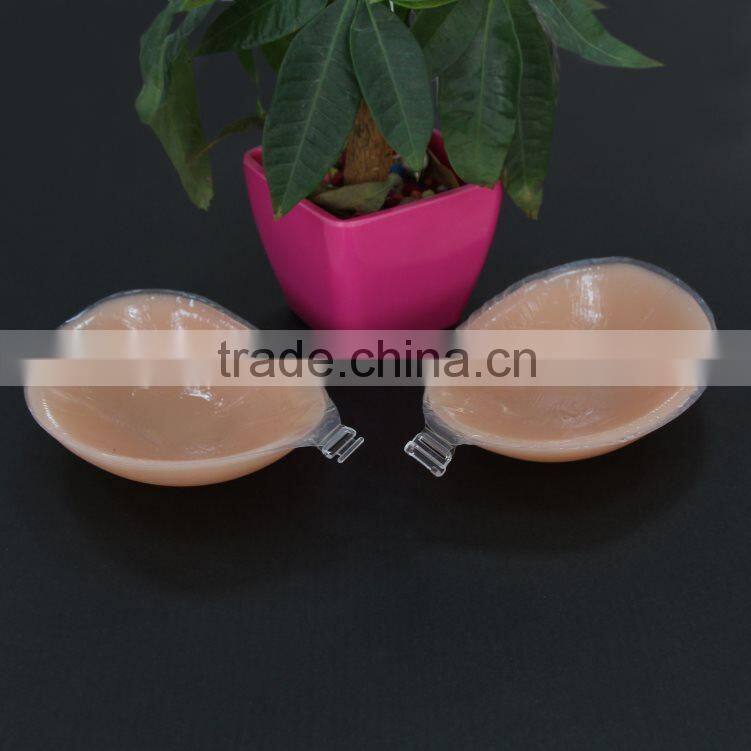 ladies sexy push up inflatable invisible bra new design
