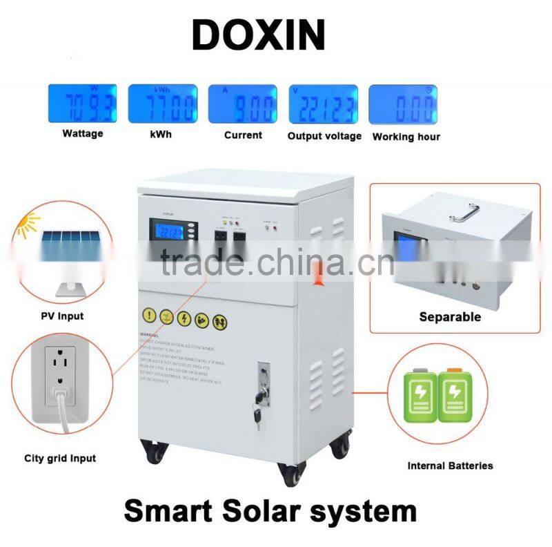 DOXIN manufacturer 5000W off grid tie solar system