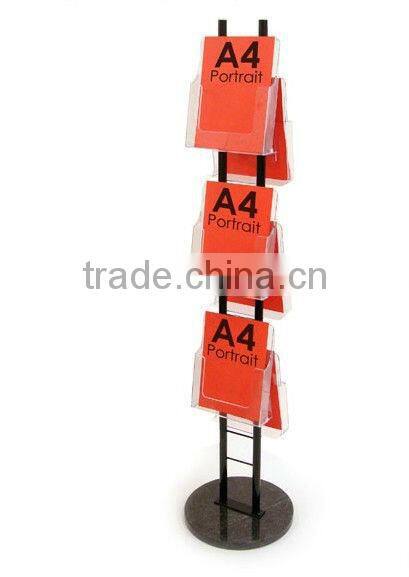 A4 Brochure Stand - 6 Pockets