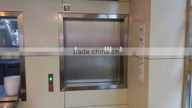 100kgs, 0.4m/s Hotel Dumbwaiter with Inverter and Transformer