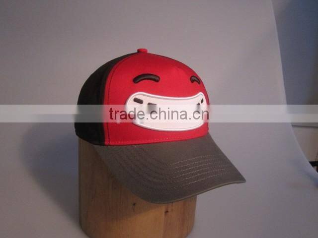 Funny 5-panel baseball caps for kids