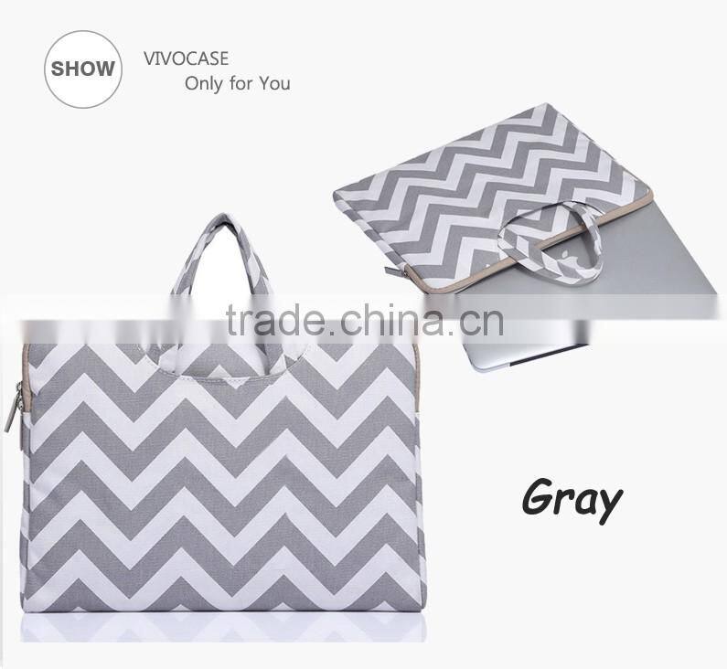 Lightweight High Quality Canvas Fancy Business Laptop Bag