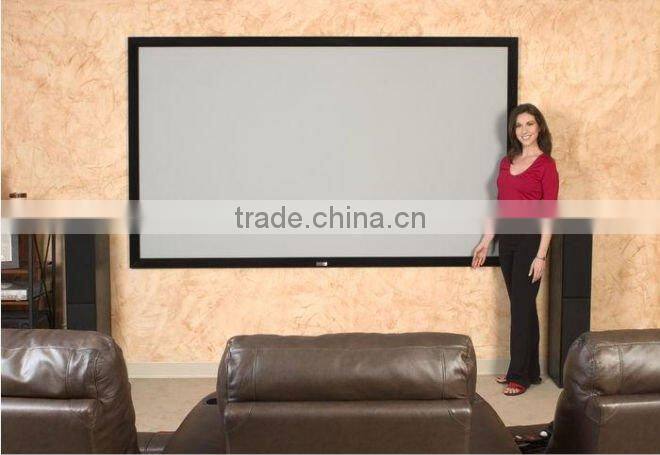 3d curved fixed frame screens