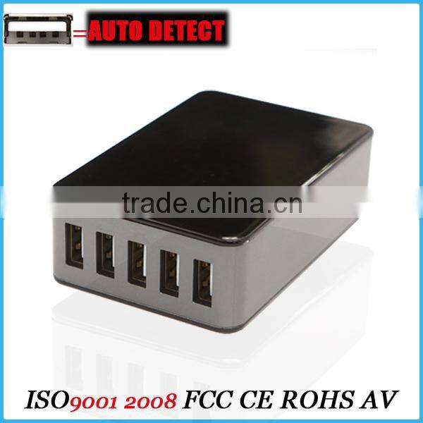 2 in 1 mobile phone socket with usb port 5 outlet,power charger socket super fast for ipad,usb socket multi for tablet